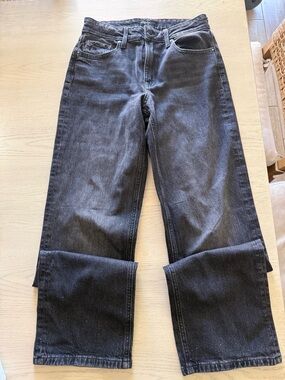 Maurices Edgely Black Straight Leg Jeans